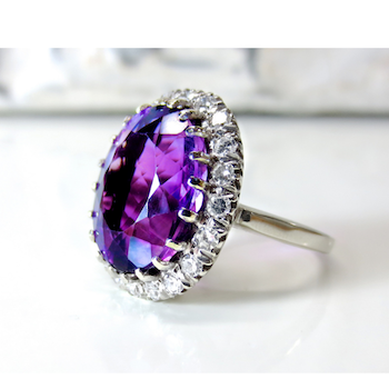 Purple Ametyst Ring